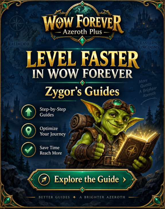 Level Faster in WoW Forever with Zygor's Guides
